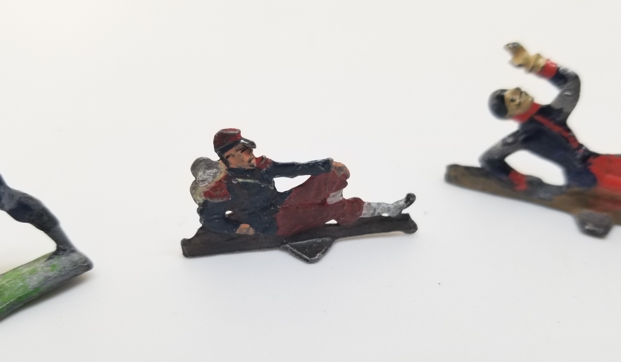 1. DÜNYA SAVAŞI DÖNEMİ EL BOYAMA ALMAN KURŞUN ASKER LOTU