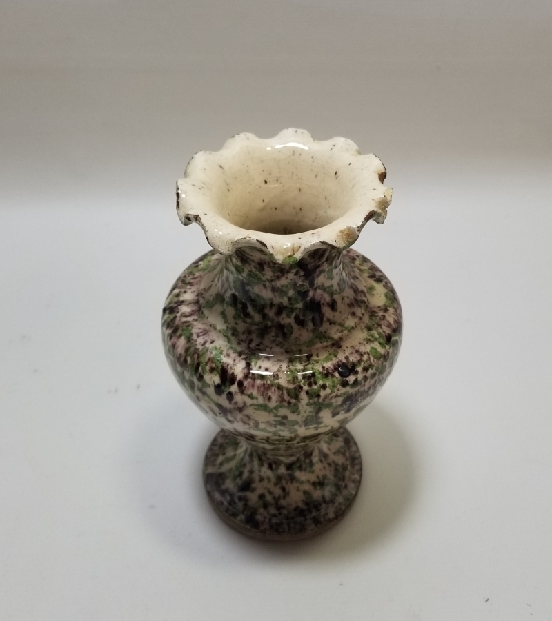 NADİR RENKTE OSMANLI DÖNEMİ KÜTAHYA VAZO