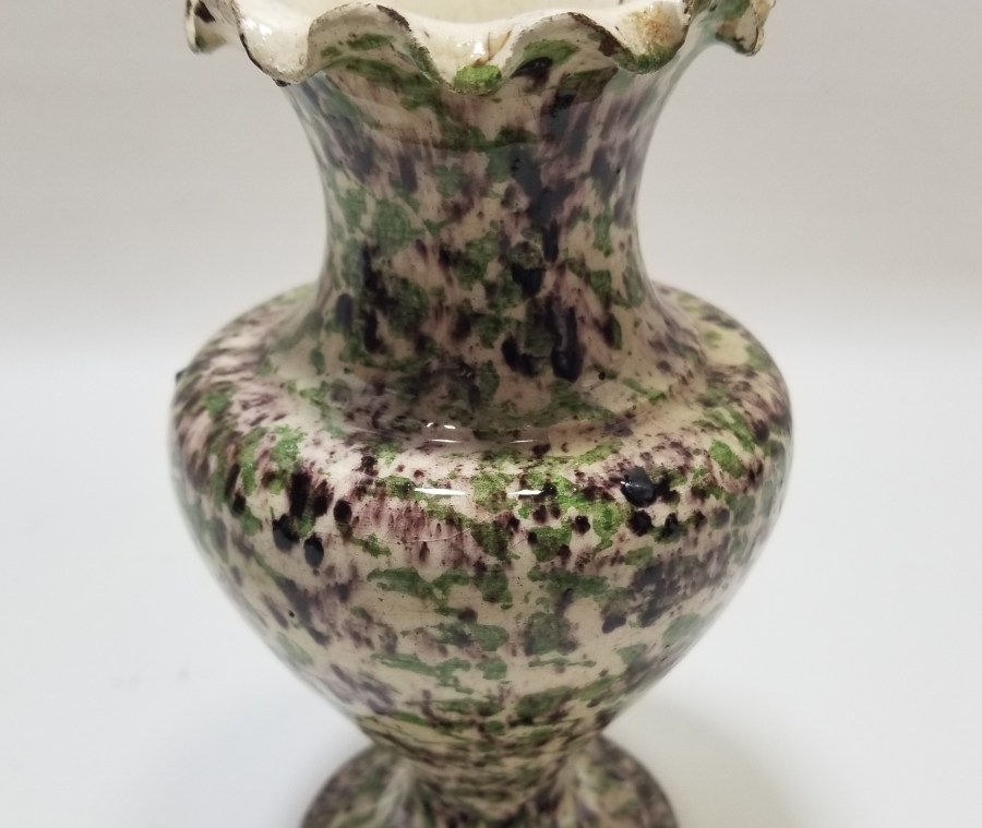 NADİR RENKTE OSMANLI DÖNEMİ KÜTAHYA VAZO