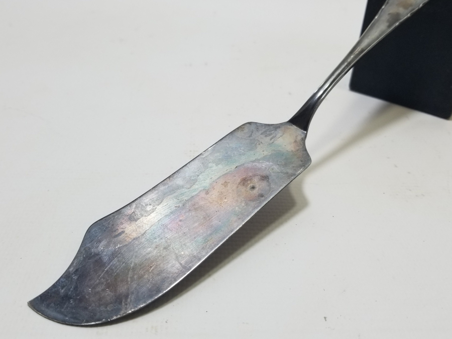 ŞİRKET-İ HAYRİYE DAMGALI OSMANLI DÖNEMİ SERVİS SPATULASI