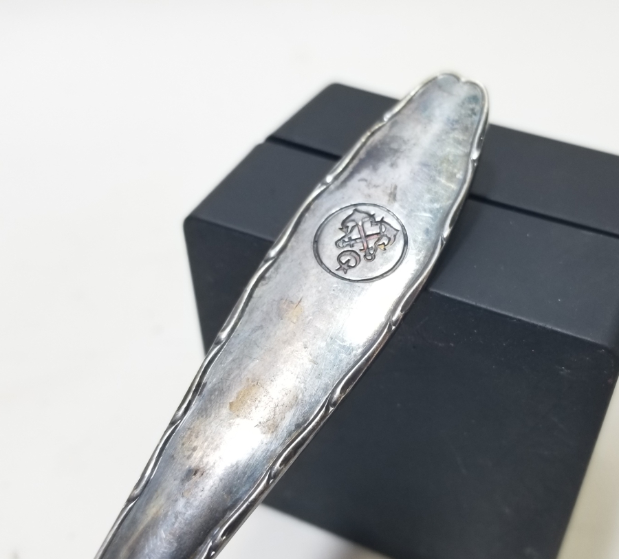 ŞİRKET-İ HAYRİYE DAMGALI OSMANLI DÖNEMİ SERVİS SPATULASI