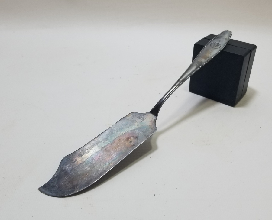 ŞİRKET-İ HAYRİYE DAMGALI OSMANLI DÖNEMİ SERVİS SPATULASI