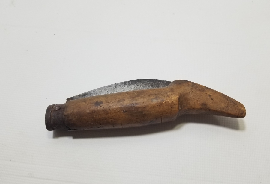 ÜZERİ HAYAT AĞAÇLI VE OSMANLICA YAZILI NADİR BURSA BAĞ BIÇAĞI