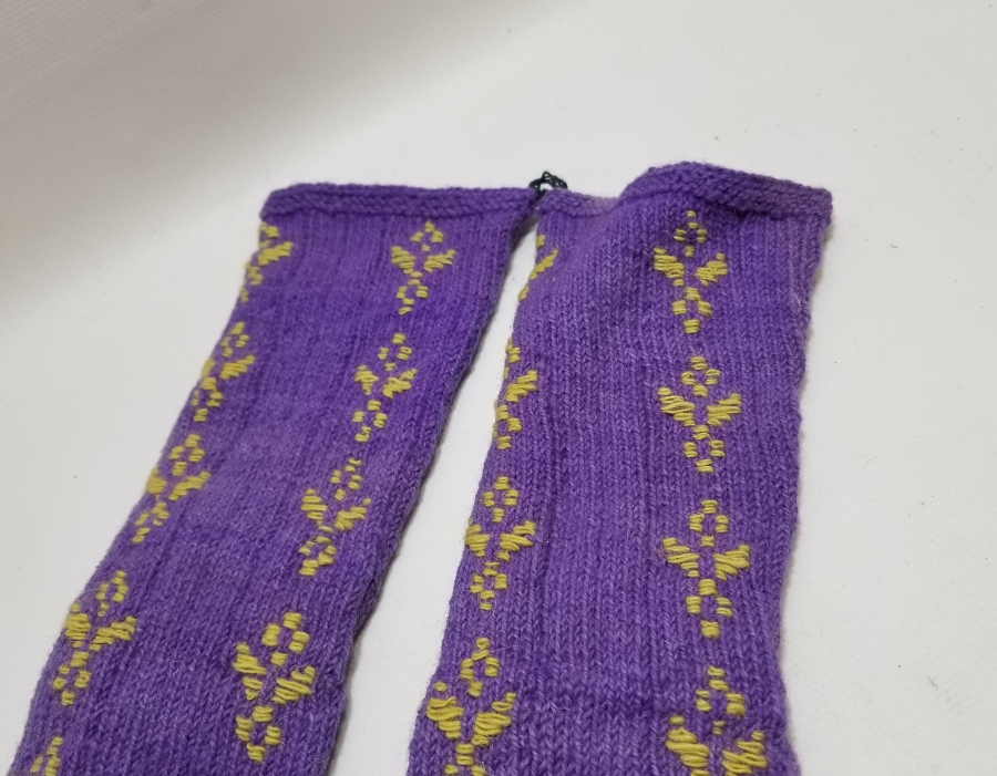 OSMANLI DÖNEMİ EL ÖRME ÇORAP