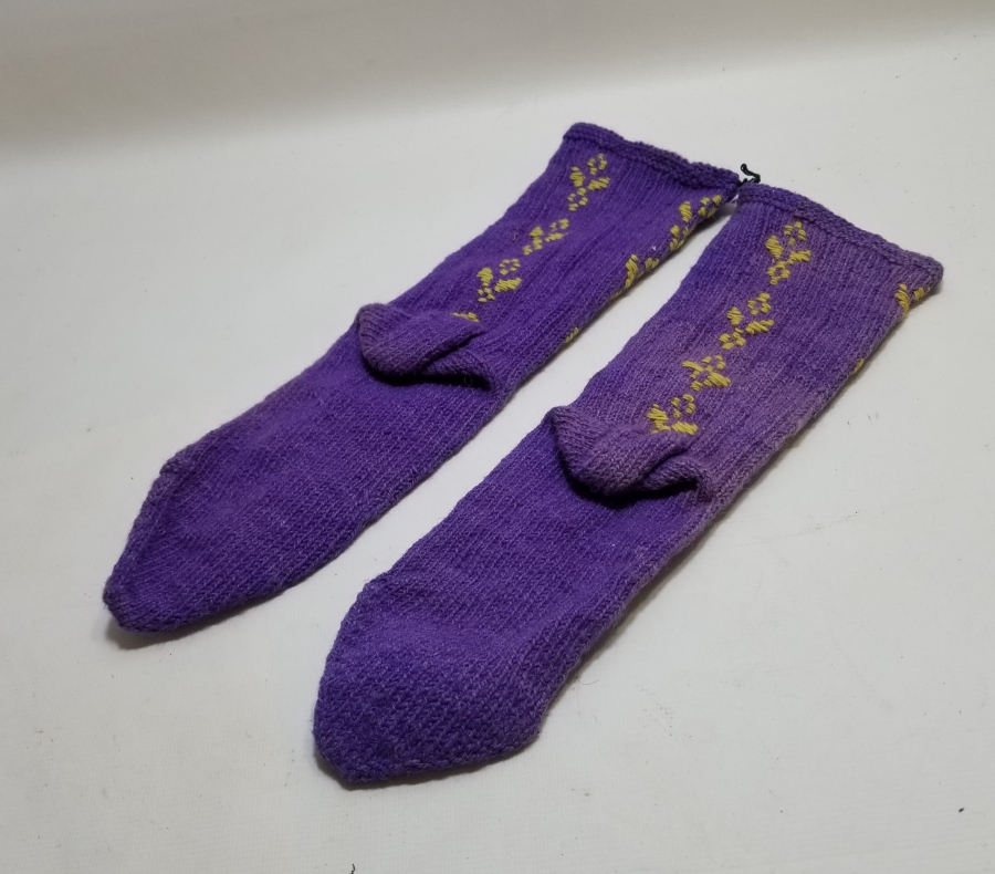 OSMANLI DÖNEMİ EL ÖRME ÇORAP