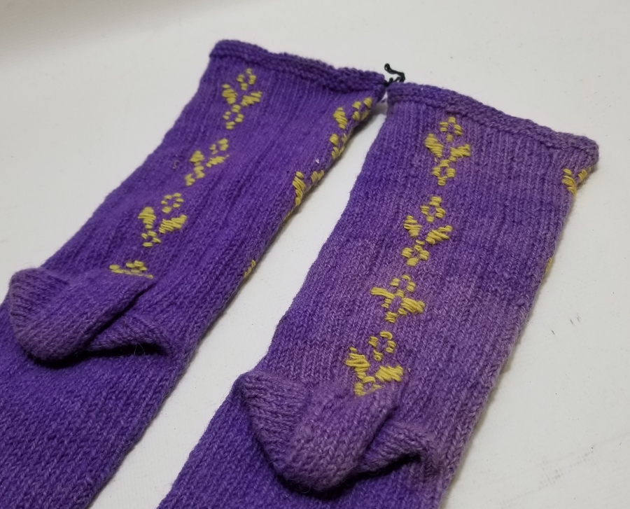 OSMANLI DÖNEMİ EL ÖRME ÇORAP