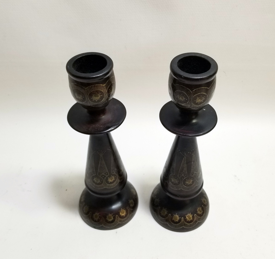 ÜZERİ SELVİ MOTİFLİ OSMANLI DÖNEMİ AFYON YAPIMI ÇİFT ŞAMDAN