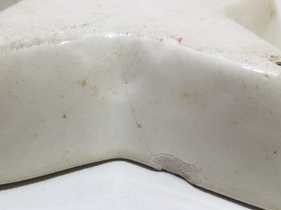 YILDIZ FORMLU EL BOYAMA ANTİKA KÜTAHYA İKRAMLIK