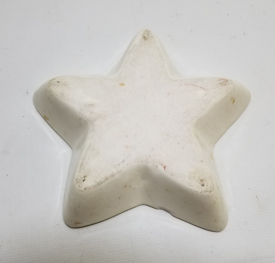 YILDIZ FORMLU EL BOYAMA ANTİKA KÜTAHYA İKRAMLIK