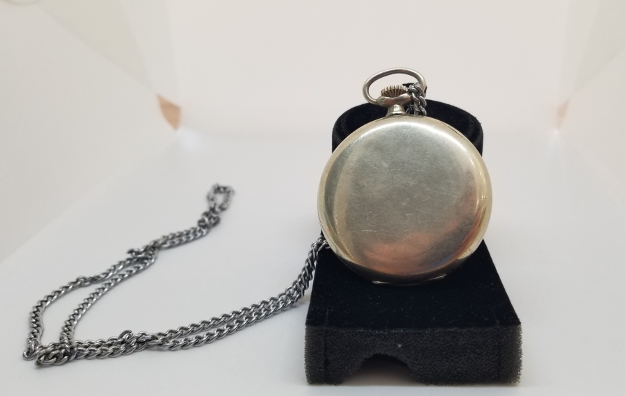 ORİJİNAL KÖSTEĞİYLE ANTİKA OMEGA CEP SAATİ