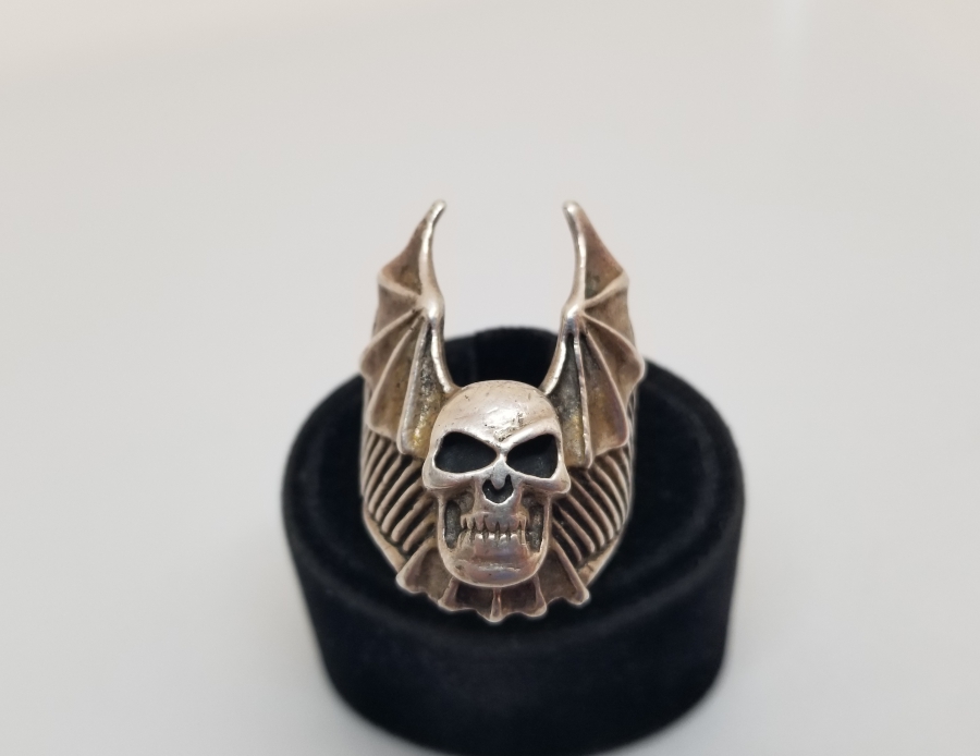 KABARTMA İŞÇİLİKLİ GÜMÜŞ ÖZEL YAPIM YÜZÜK