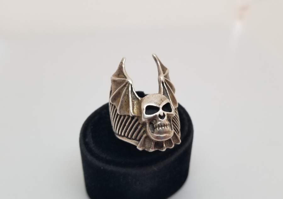 KABARTMA İŞÇİLİKLİ GÜMÜŞ ÖZEL YAPIM YÜZÜK