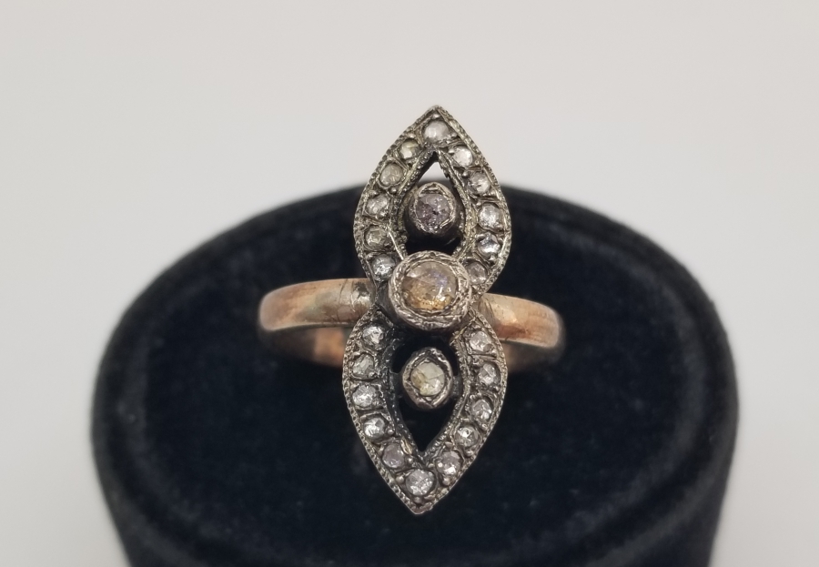 ELMAS TAŞLI OSMANLI DÖNEMİ YÜZÜK