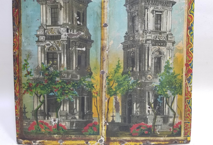 DOLMABAHÇE SARAYI SAAT KULESİ GÖRSELLİ OSMANLI DÖNEMİ PANO