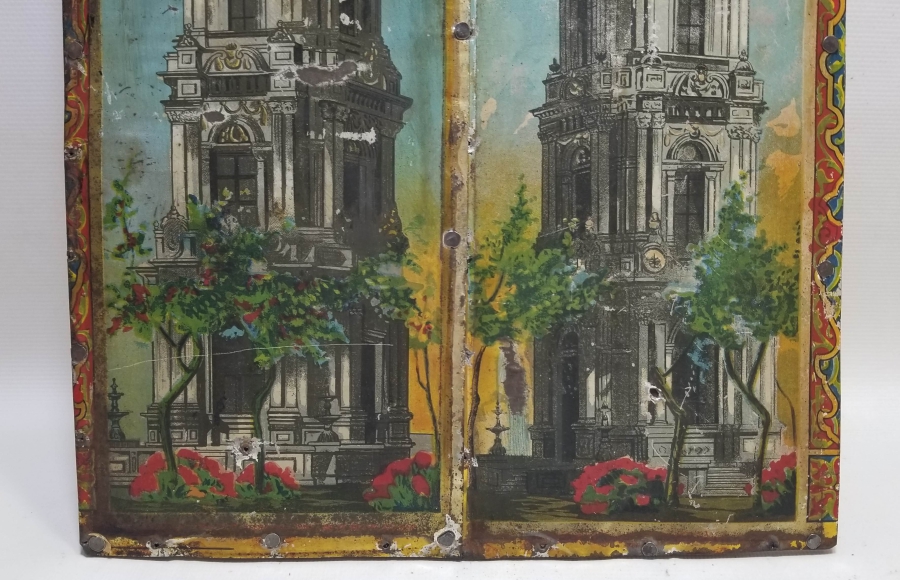 DOLMABAHÇE SARAYI SAAT KULESİ GÖRSELLİ OSMANLI DÖNEMİ PANO