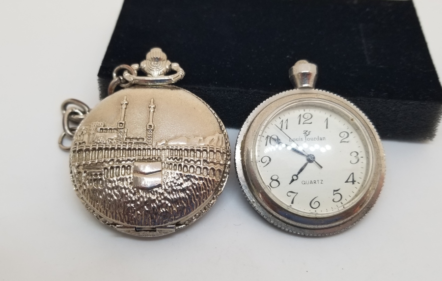 HAC HATIRASI İKİ ADET CEP SAATİ