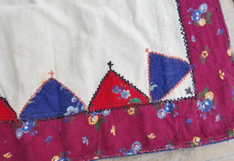 ÜZERİ GİZLİ HAÇLI OSMANLI DÖNEMİ RUM İŞİ NADİR BEL BAĞI