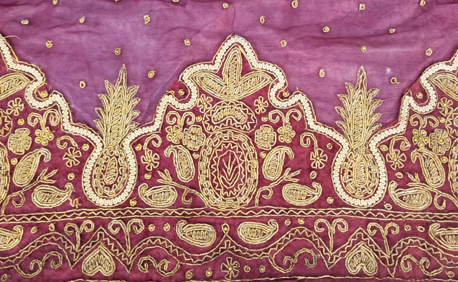 SIRMA İŞÇİLİKLİ OSMANLI DÖNEMİ RUM İŞİ RUNNER - MASA ÖRTÜSÜ