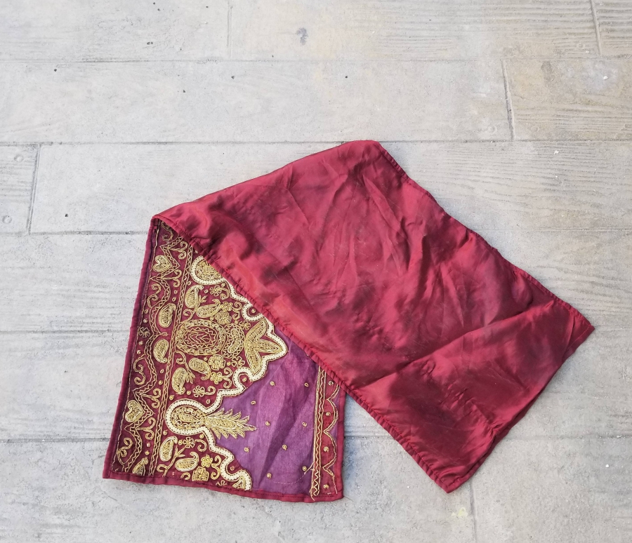 SIRMA İŞÇİLİKLİ OSMANLI DÖNEMİ RUM İŞİ RUNNER - MASA ÖRTÜSÜ