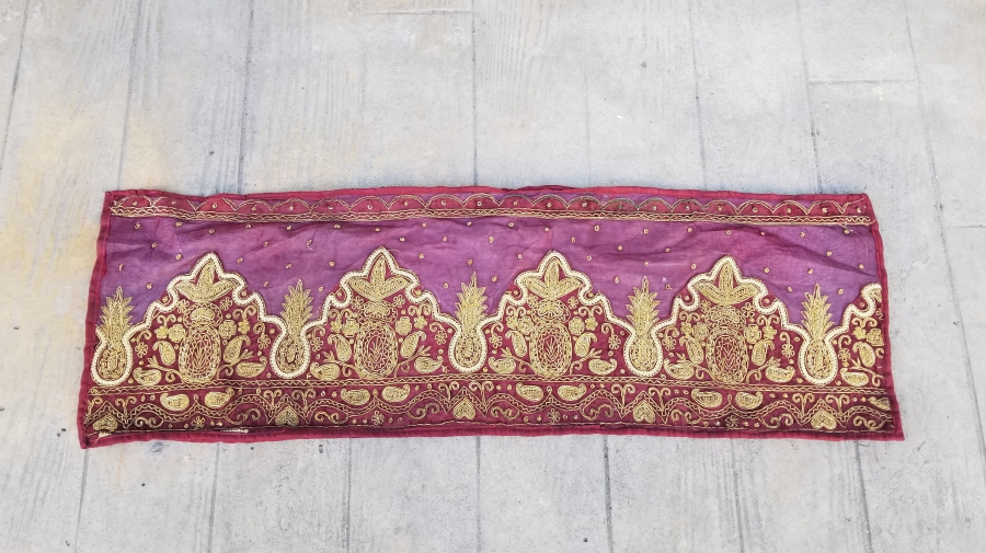 SIRMA İŞÇİLİKLİ OSMANLI DÖNEMİ RUM İŞİ RUNNER - MASA ÖRTÜSÜ