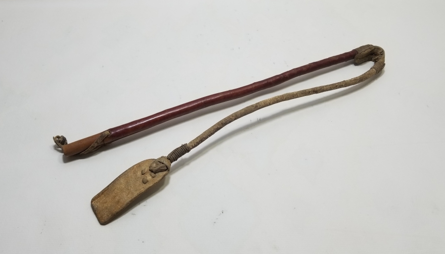 OSMANLI DÖNEMİ EL YAPIMI ÇERKES AT KAMÇISI