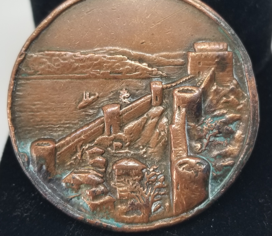 NADİR TİPTE İSTANBUL BOĞAZI GÖRSELLİ ATATÜRK MADALYON