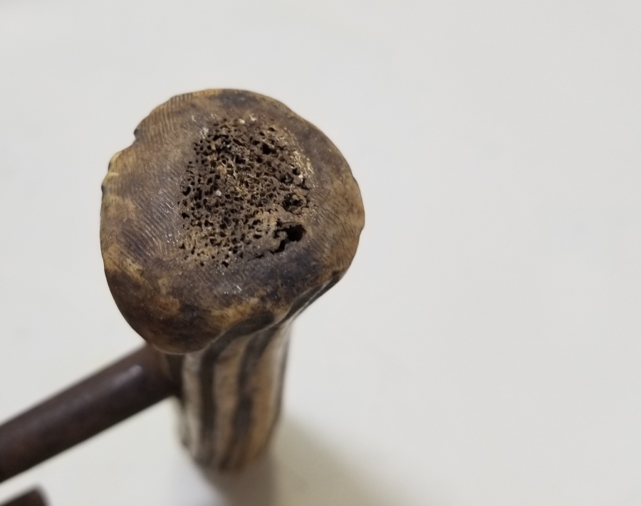 OSMANLI DÖNEMİ GEYİK BOYNUZU SAPLI NADİR MARANGOZ PERGELİ