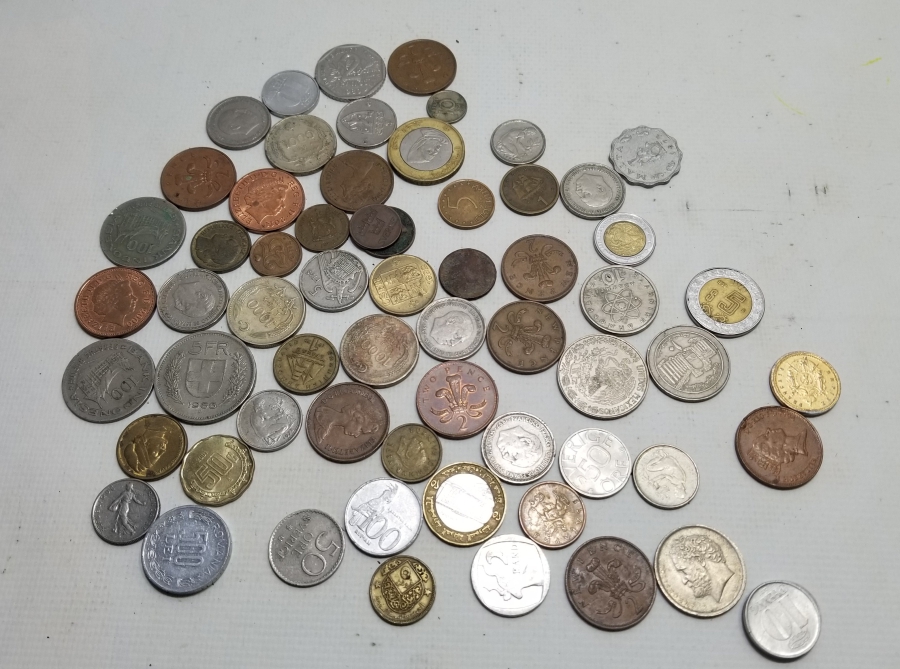 ANTİKA YABANCI METAL PARA LOTU