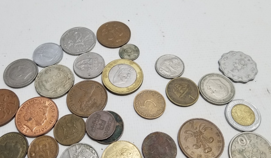 ANTİKA YABANCI METAL PARA LOTU