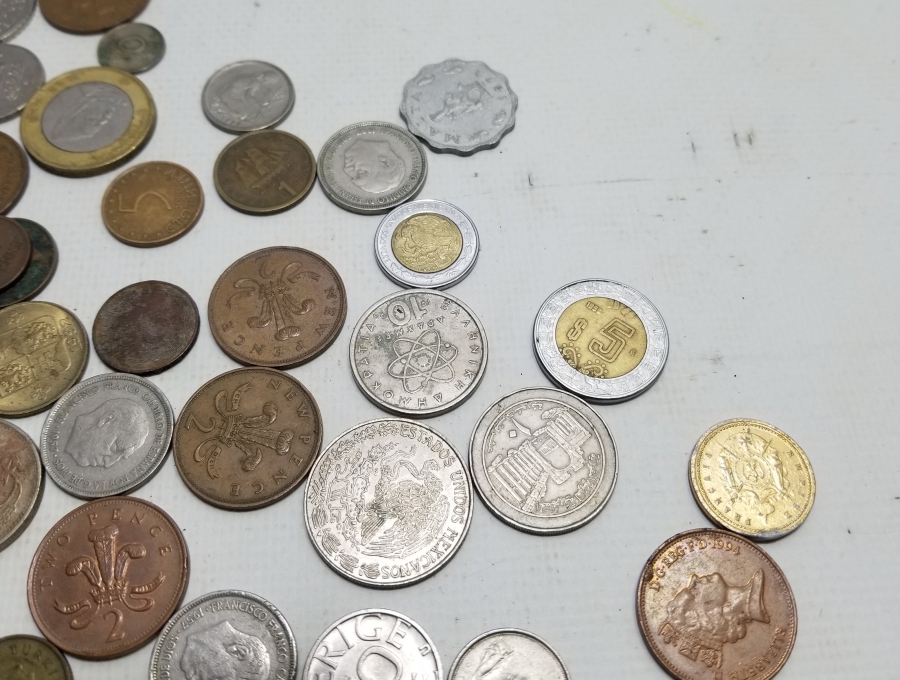 ANTİKA YABANCI METAL PARA LOTU