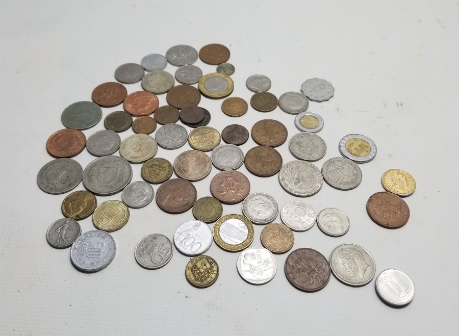 ANTİKA YABANCI METAL PARA LOTU