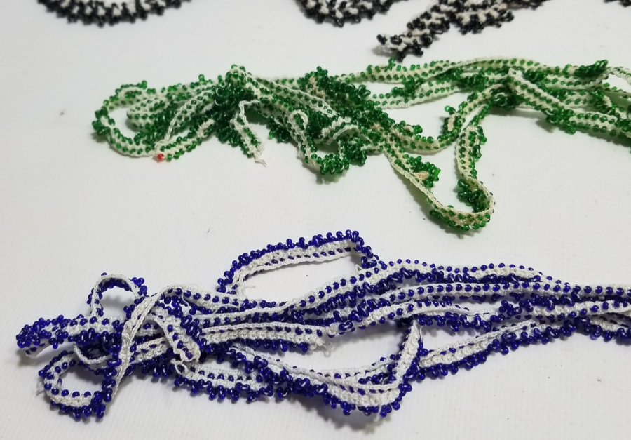 OPAL BONCUKLU ANTİKA YAZMA KENARI