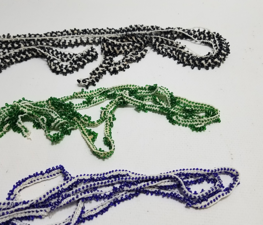 OPAL BONCUKLU ANTİKA YAZMA KENARI