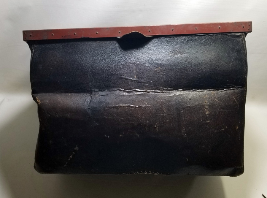 NADİR TİPTE OSMANLI DÖNEMİ BÜYÜK BOY DOKTOR ÇANTASI