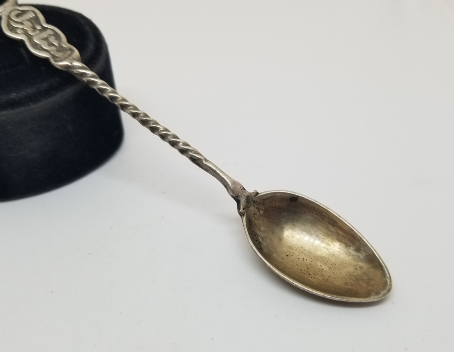 SAPI OSMANLICA YAZILI OSMANLI DÖNEMİ GÜMÜŞ KAŞIK