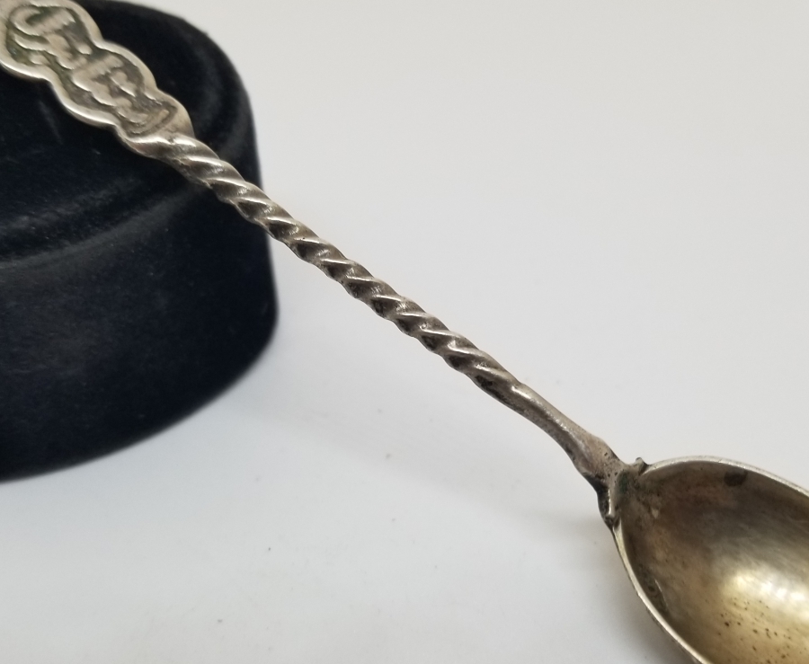 SAPI OSMANLICA YAZILI OSMANLI DÖNEMİ GÜMÜŞ KAŞIK