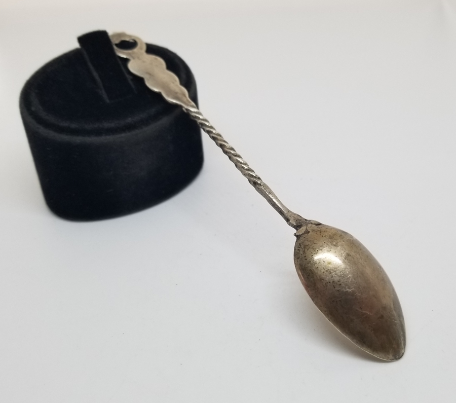 SAPI OSMANLICA YAZILI OSMANLI DÖNEMİ GÜMÜŞ KAŞIK