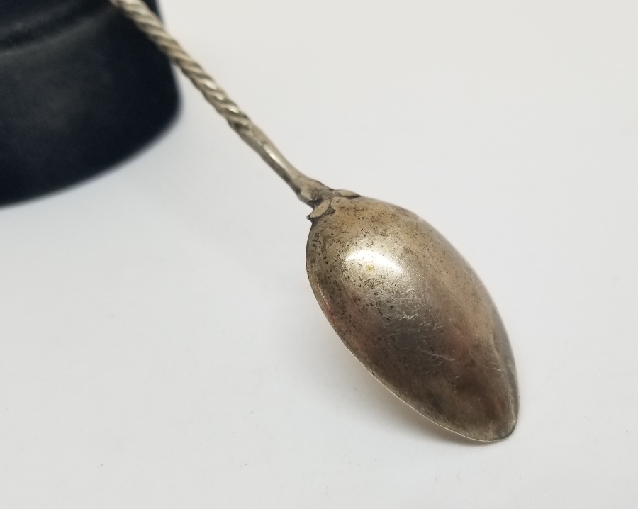 SAPI OSMANLICA YAZILI OSMANLI DÖNEMİ GÜMÜŞ KAŞIK