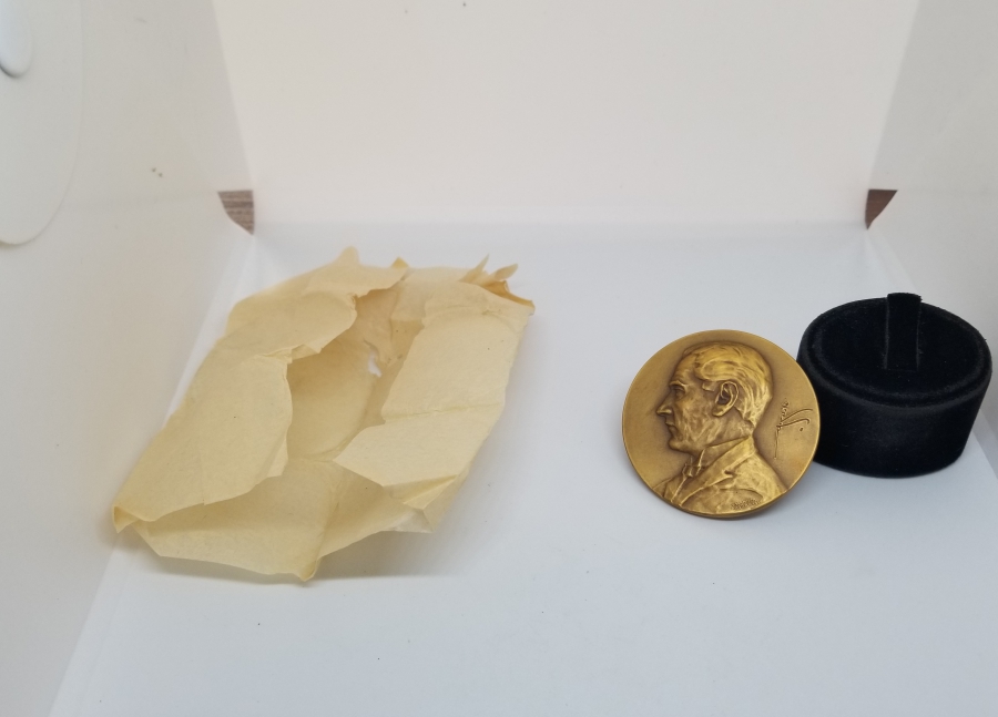 OSMANLICA GAZİ MUSTAFA KEMAL İMZALI BÜYÜK BOY ATATÜRK MADALYON