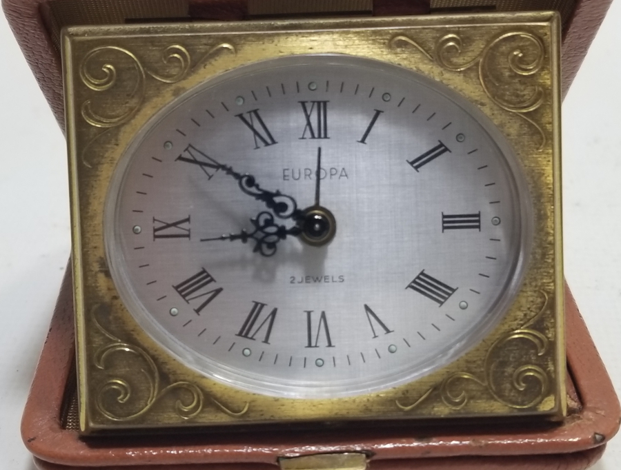 EUROPA MARKA ANTİKA SEYAHAT SAATİ