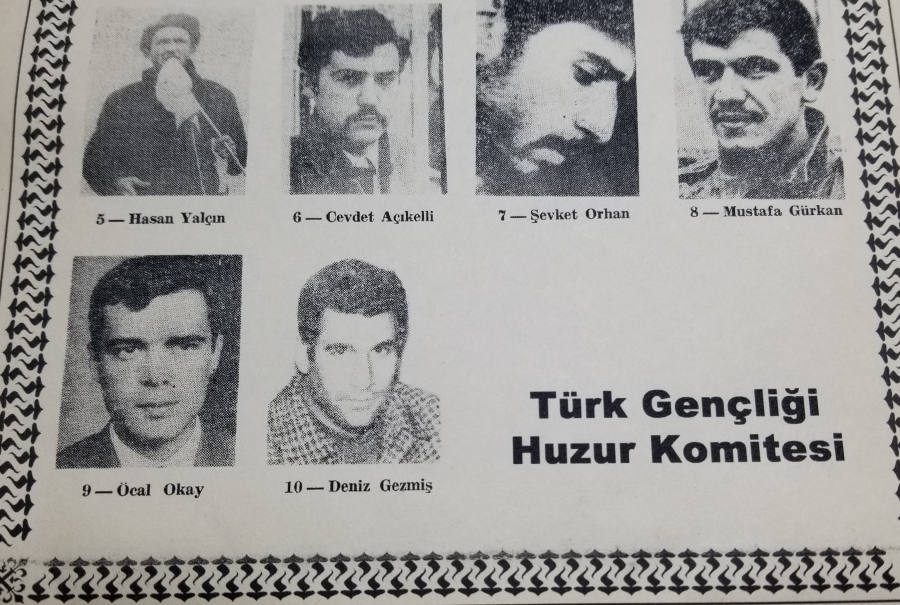 1970 LERDEN ÇOK NADİR SİYASİ AFİŞ