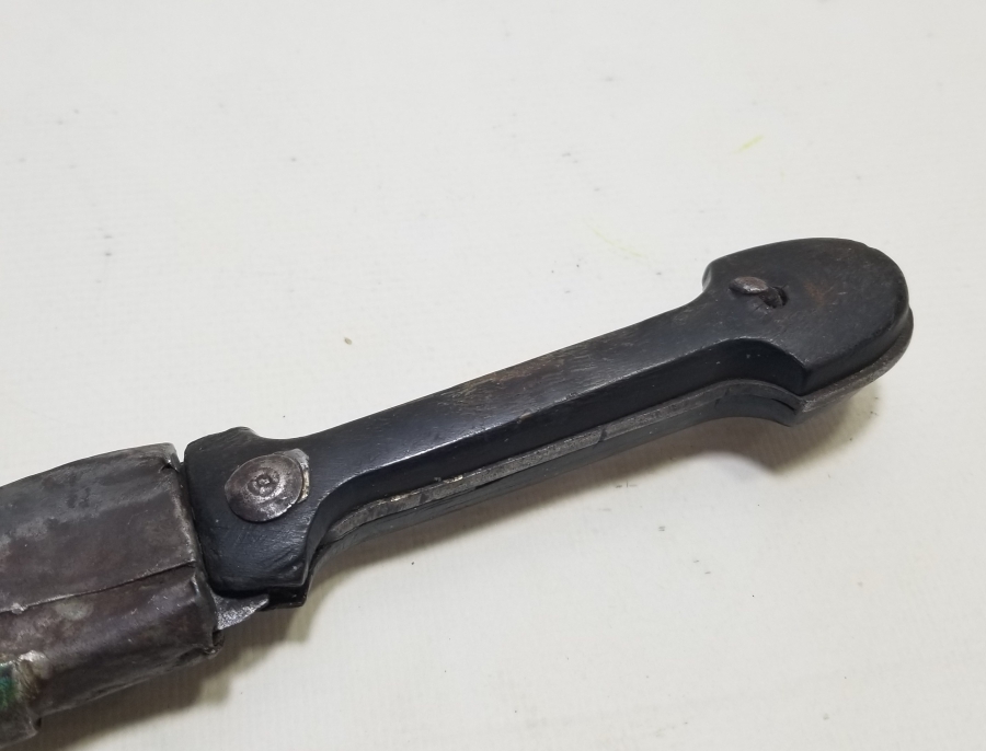 ÜZERİ USTA DAMGALI NADİR TİPTE ÇERKES KAMASI