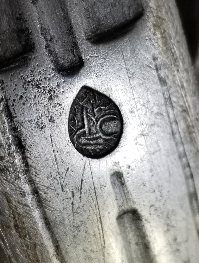 ÜZERİ USTA DAMGALI NADİR TİPTE ÇERKES KAMASI