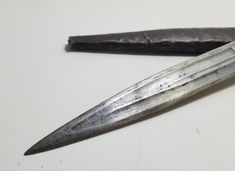 ÜZERİ USTA DAMGALI NADİR TİPTE ÇERKES KAMASI