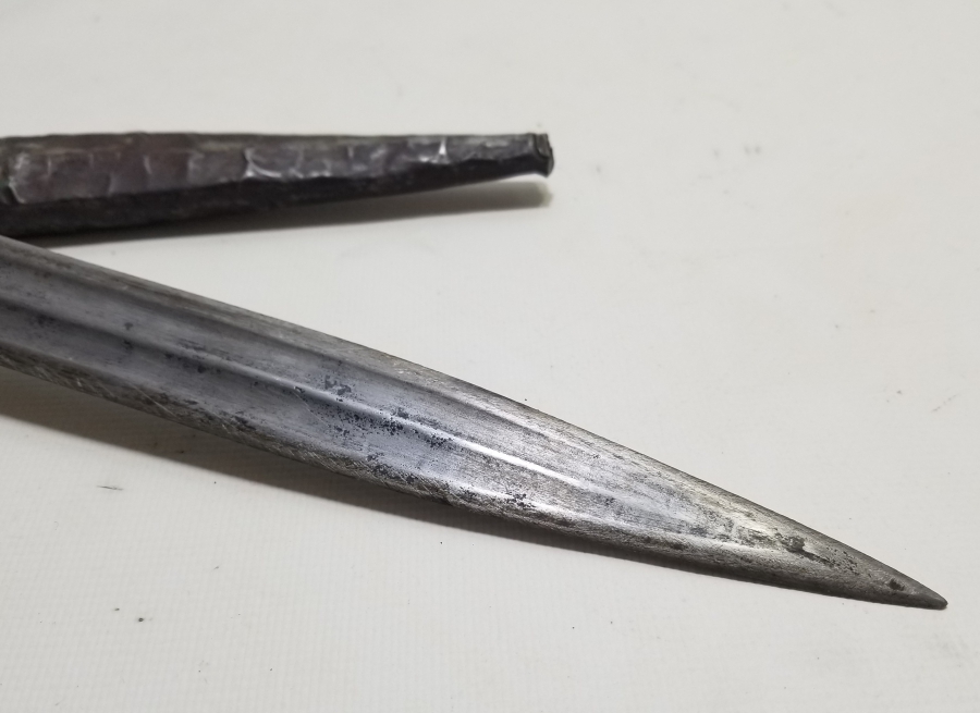 ÜZERİ USTA DAMGALI NADİR TİPTE ÇERKES KAMASI