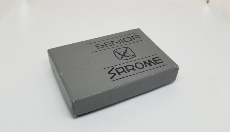 ORİJİNAL KUTUSUNDA SENIOR SAROME MARKA ANTİKA ÇAKMAK