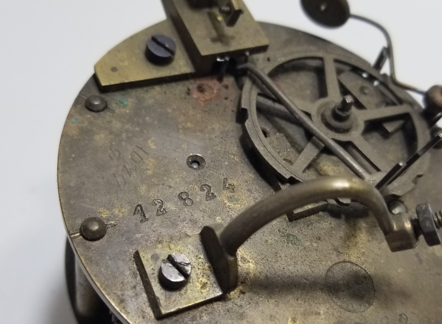 OSMANLI DÖNEMİ ŞÖMİNE SAATİ MEKANİZMASI