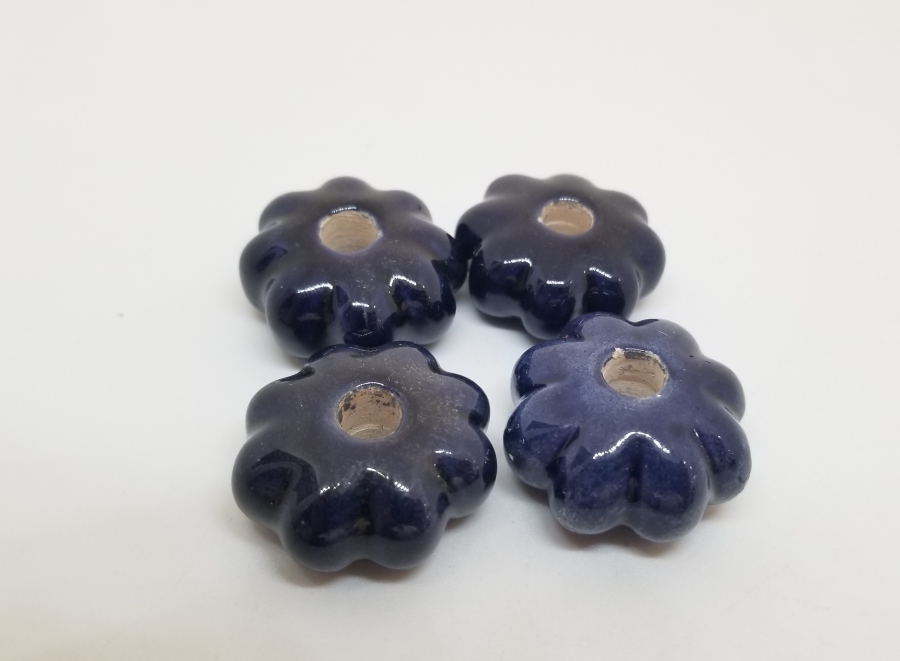 ÜZERİ EL BOYAMA OSMANLI DÖNEMİ PORSELEN ÇEKMECE KULPLARI LOTU