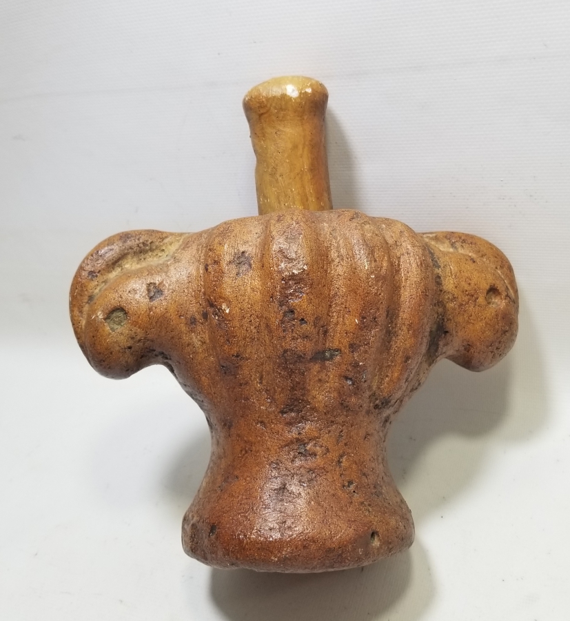 KOÇ BAŞI FİGÜRLÜ OSMANLI DÖNEMİ NADİR TEKKE İŞİ TAŞ HAVAN