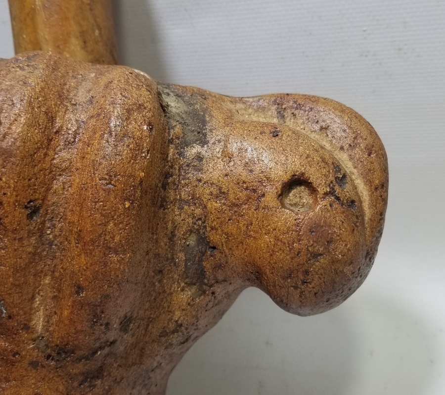 KOÇ BAŞI FİGÜRLÜ OSMANLI DÖNEMİ NADİR TEKKE İŞİ TAŞ HAVAN